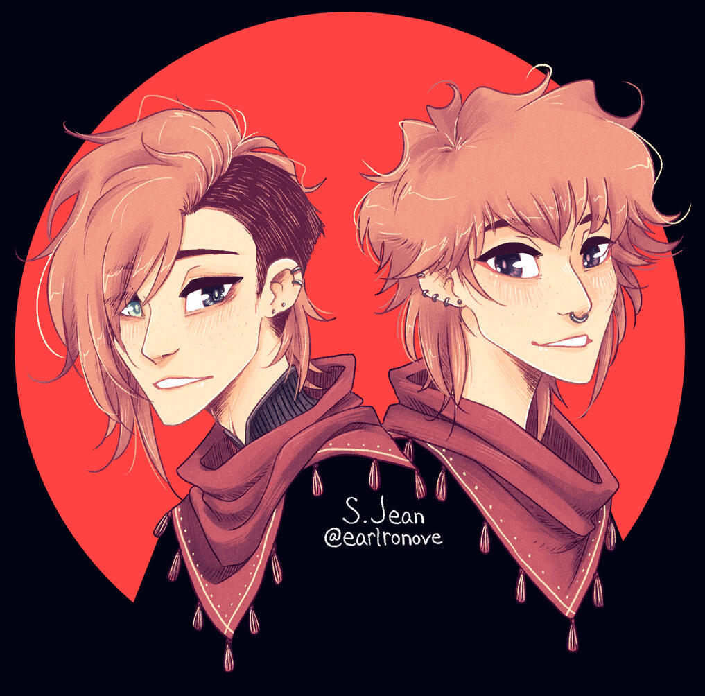 Twins Against a Red Moon (2025)